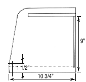 Shape of side pieces